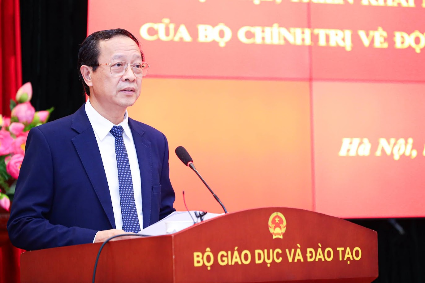 Thứ trưởng Phạm Ngọc Thưởng phát biểu Thứ trưởng Phạm Ngọc Thưởng phát biểu