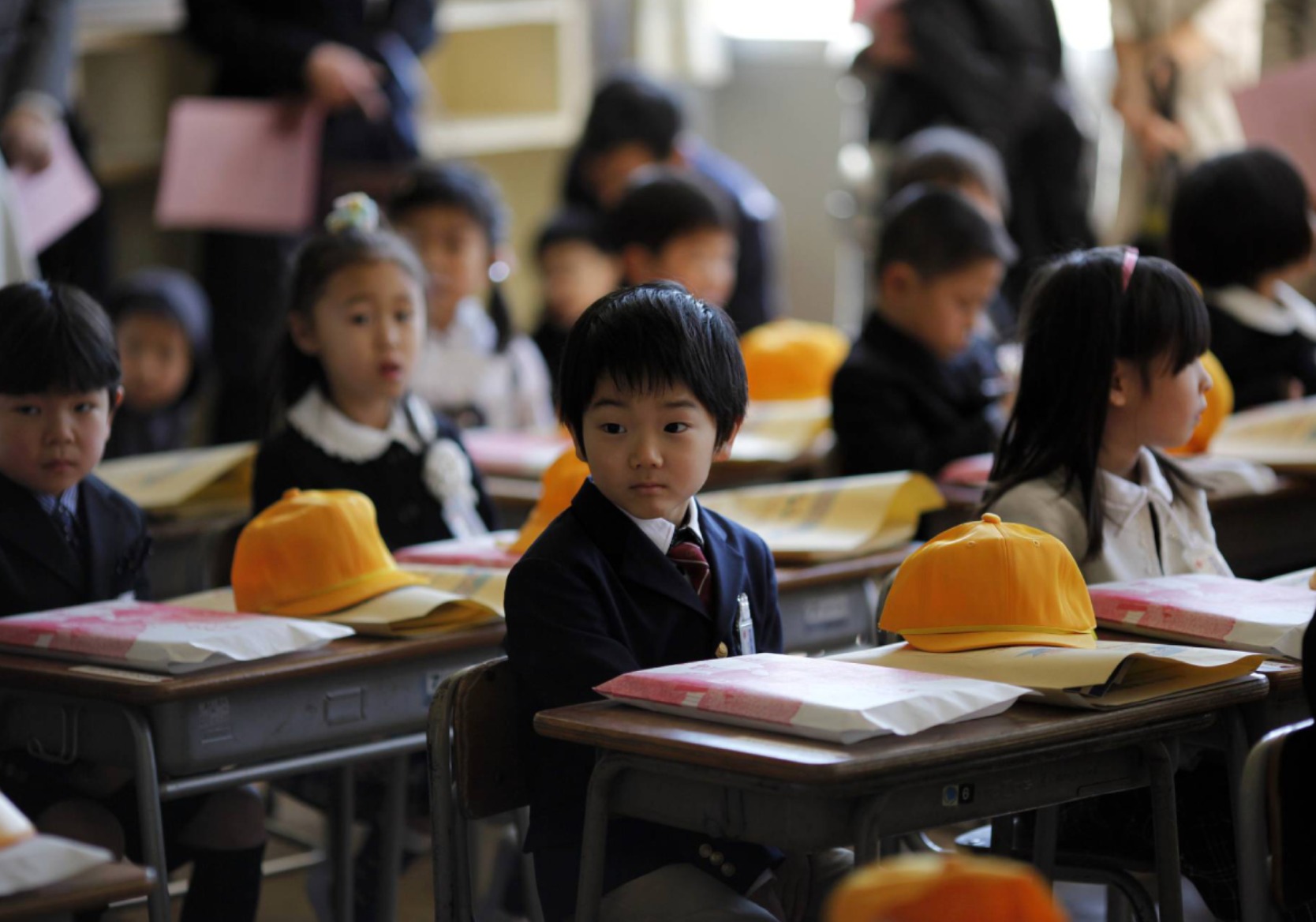 Các nhà nghiên cứu cũng đang phát triển một hệ thống sử dụng AI và hình ảnh nhiệt để giúp phát hiện học sinh ngủ gật trong lớp. Ảnh: Reuters