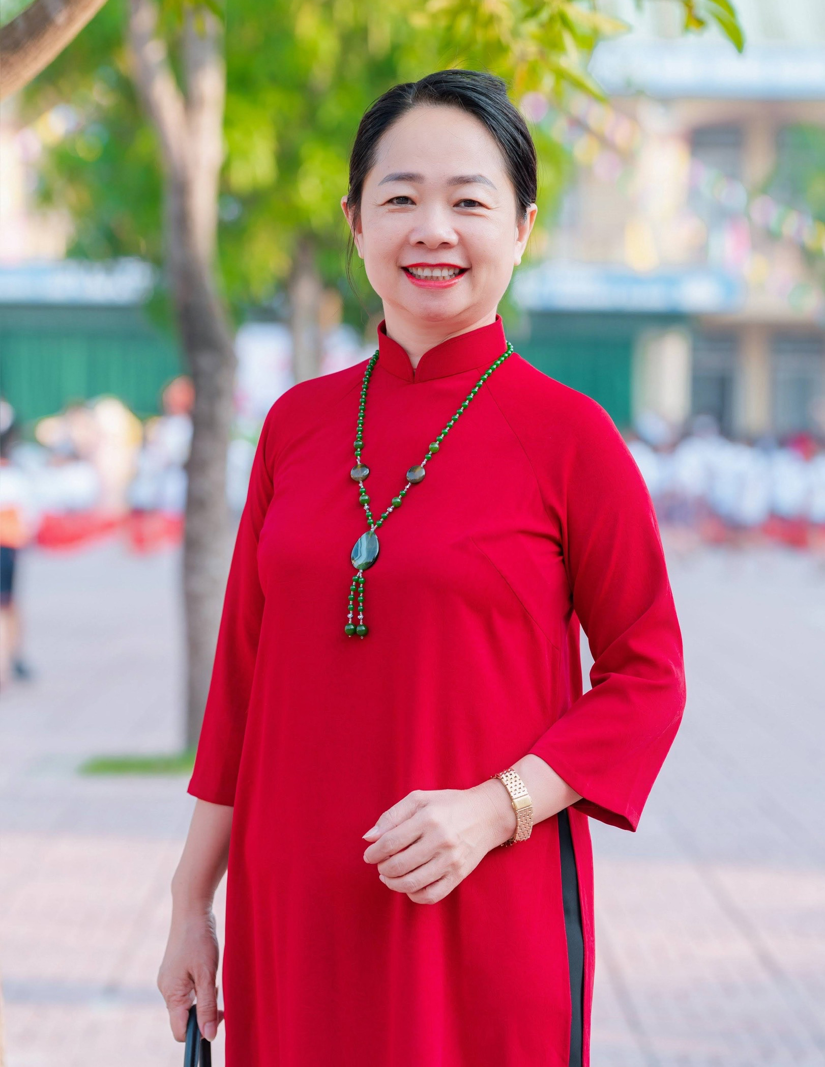 Nhà giáo Lê Thị Hồng Lam bày tỏ, công nghệ đã mang đến nhiều điểm tích cực trong dạy và học.