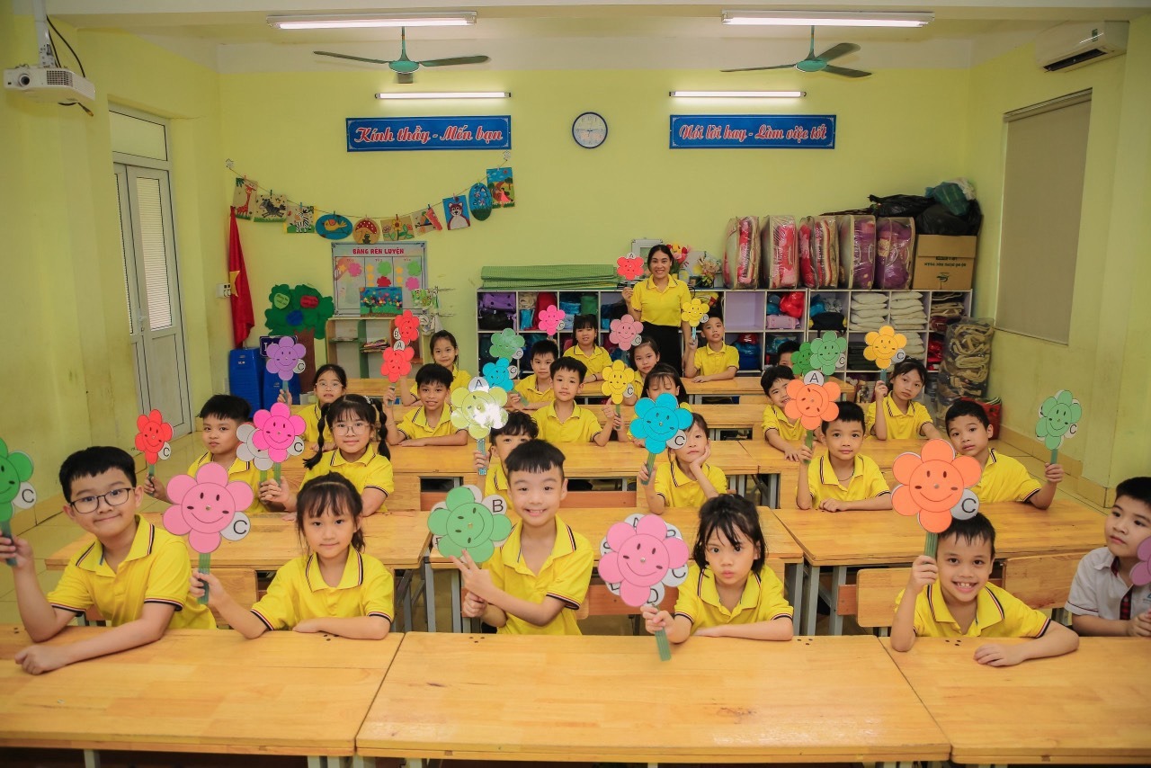 Mỗi ngày đến trường là một ngày vui của học sinh trường Chu Văn An.