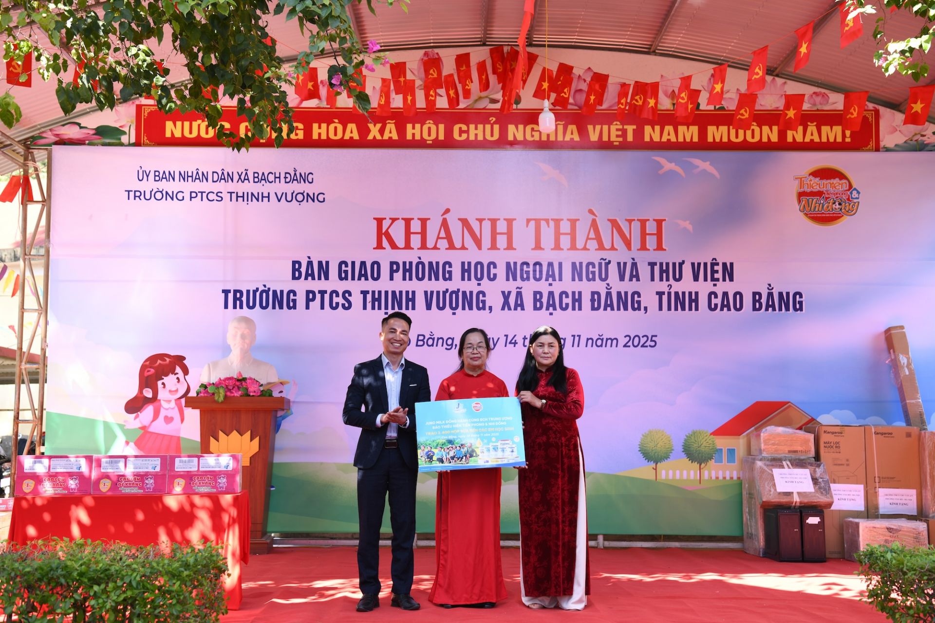 Ông Nguyễn Văn Quả, đại diện Cổ ty CP Dinh dưỡng Juno Milk