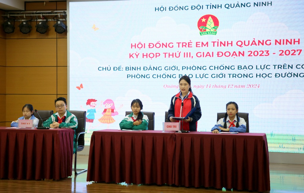 Mô hình Hội đồng Trẻ em đã phát huy được vai trò của trẻ em trong việc đóng góp những vấn đề liên quan mật thiết đến trẻ em.