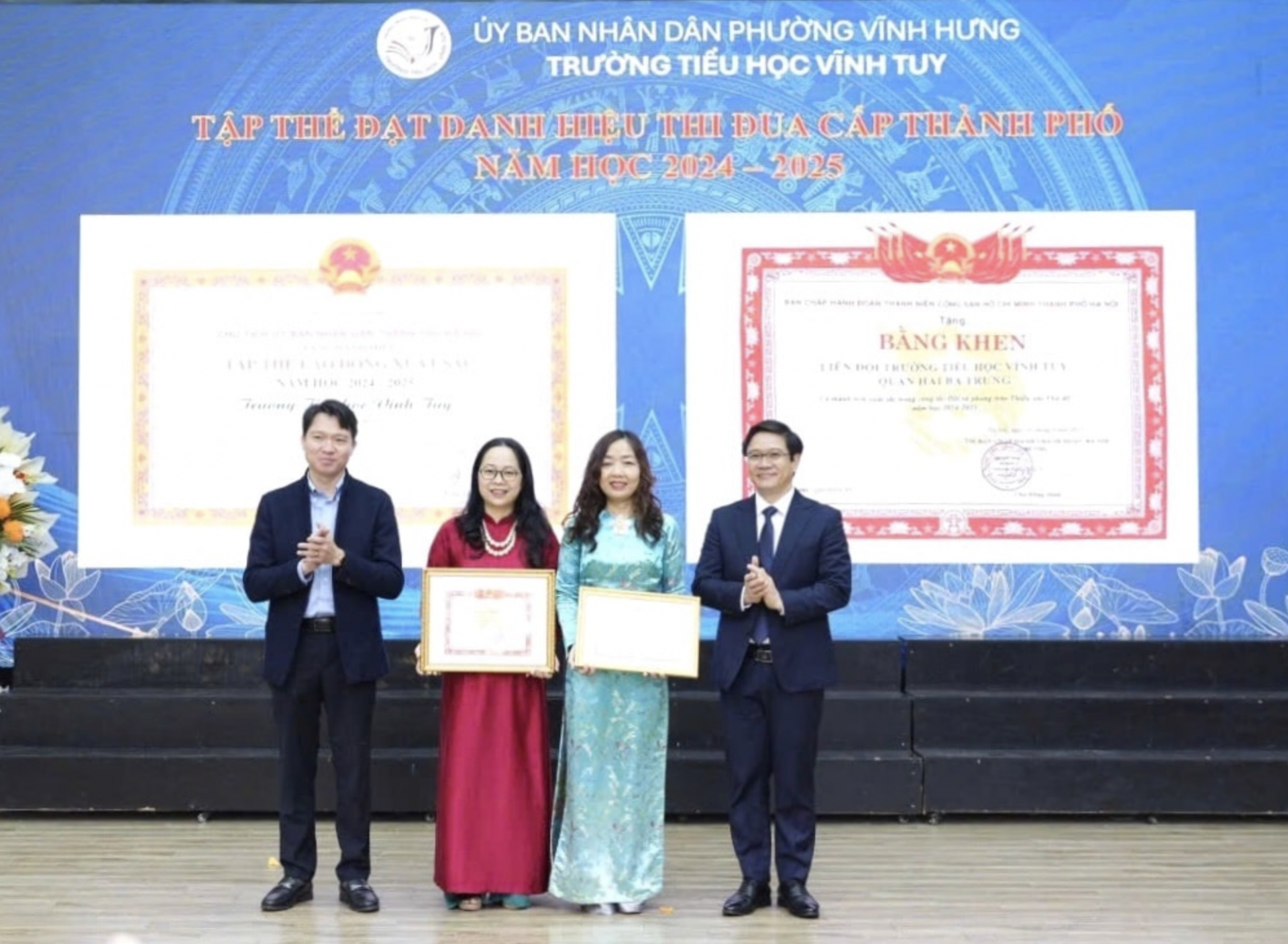 Trường Tiểu học Vĩnh Tuy long trọng tổ chức lễ tri ân Ngày Nhà giáo Việt Nam 20/11