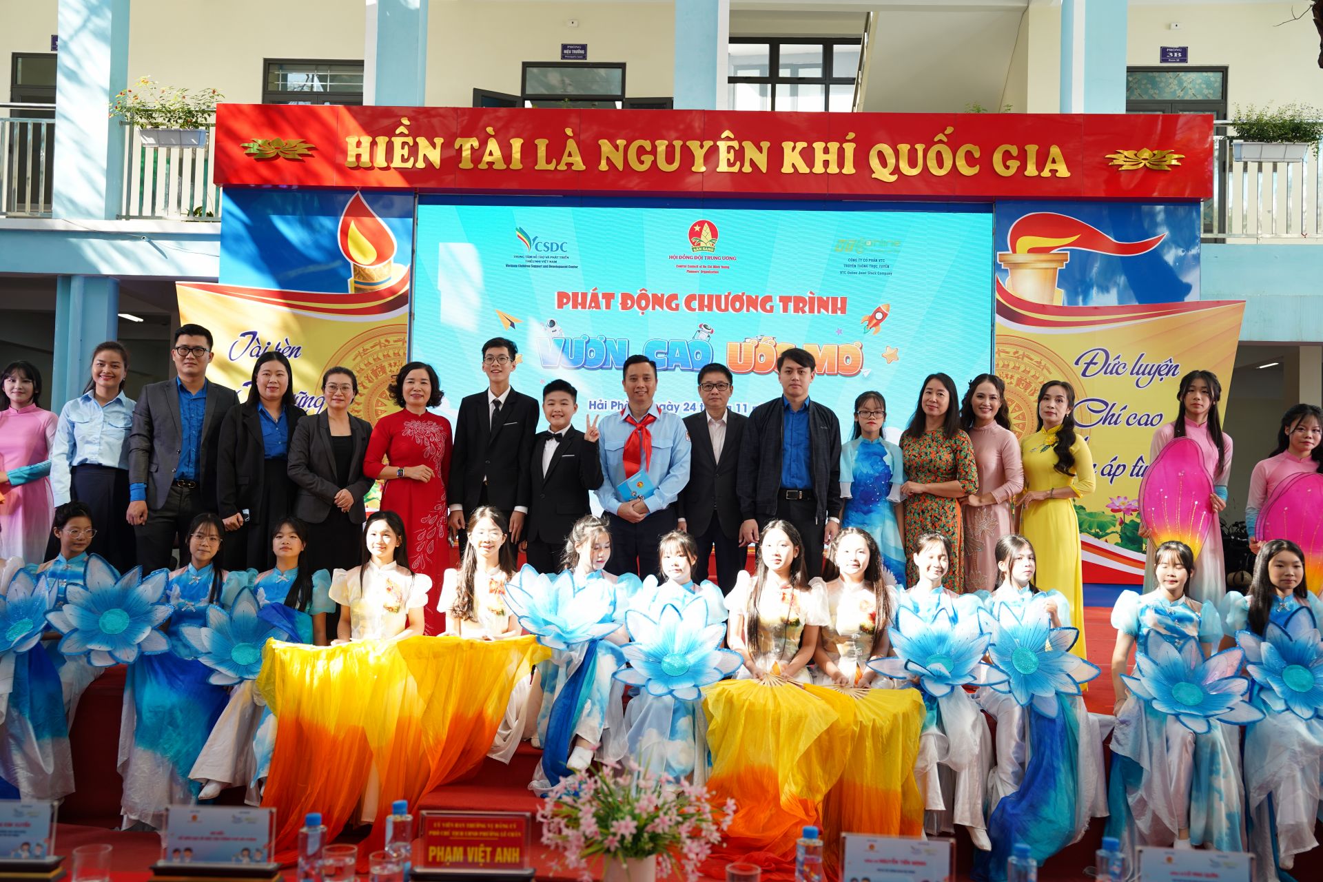 Lễ phát động diễn ra tại trường THCS Ngô Quyền.