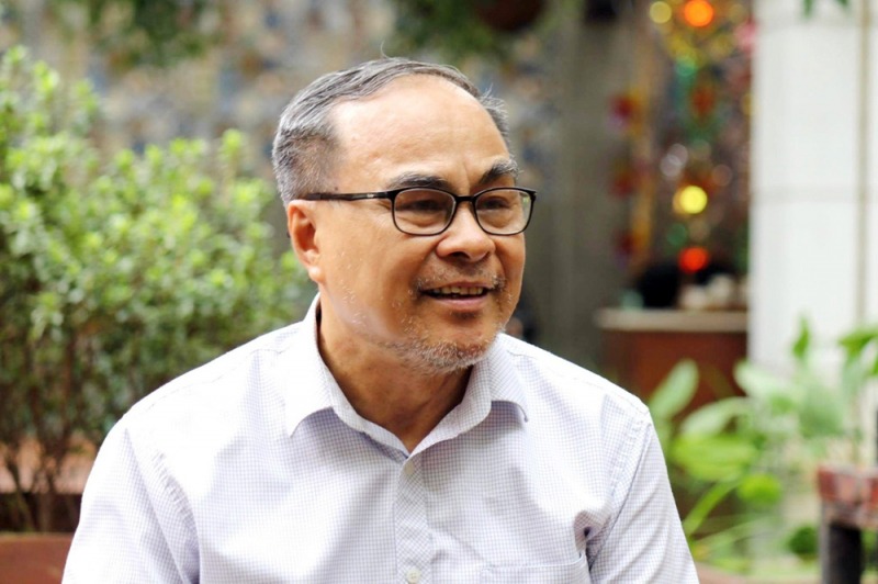 Nhà văn Đào Quốc Vịnh.