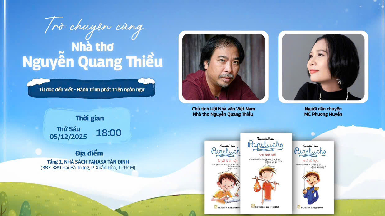 Nhà thơ Nguyễn Quang Thiều - "Từ Đọc đến Viết - Hành trình phát triển ngôn ngữ"