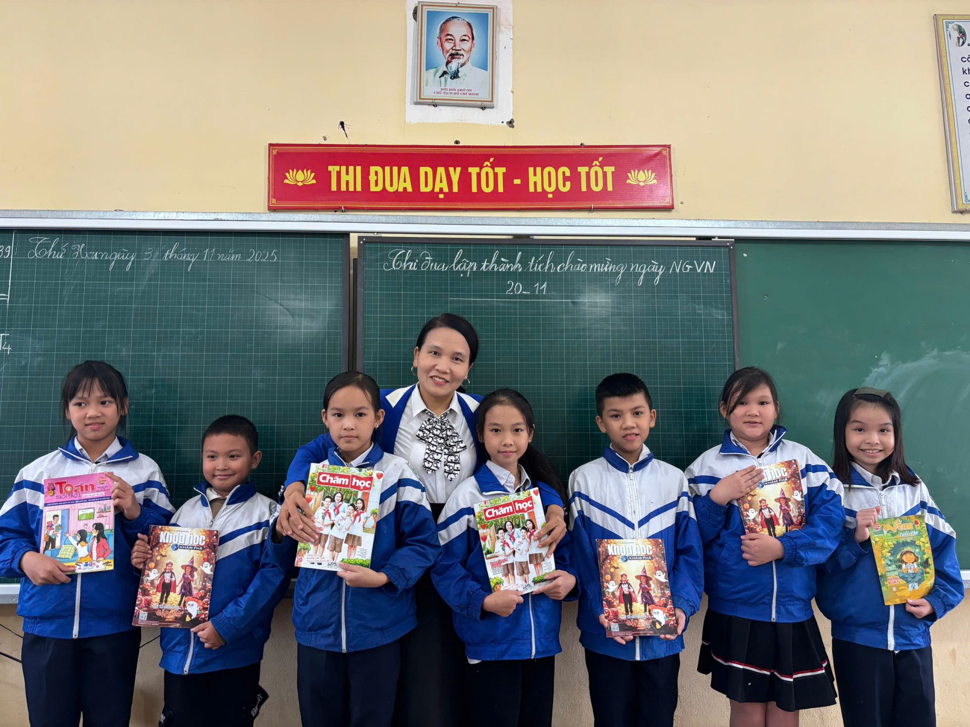 Phong trào đã thực sự trở thành hoạt động ý nghĩa, giúp học sinh rèn chữ - luyện người