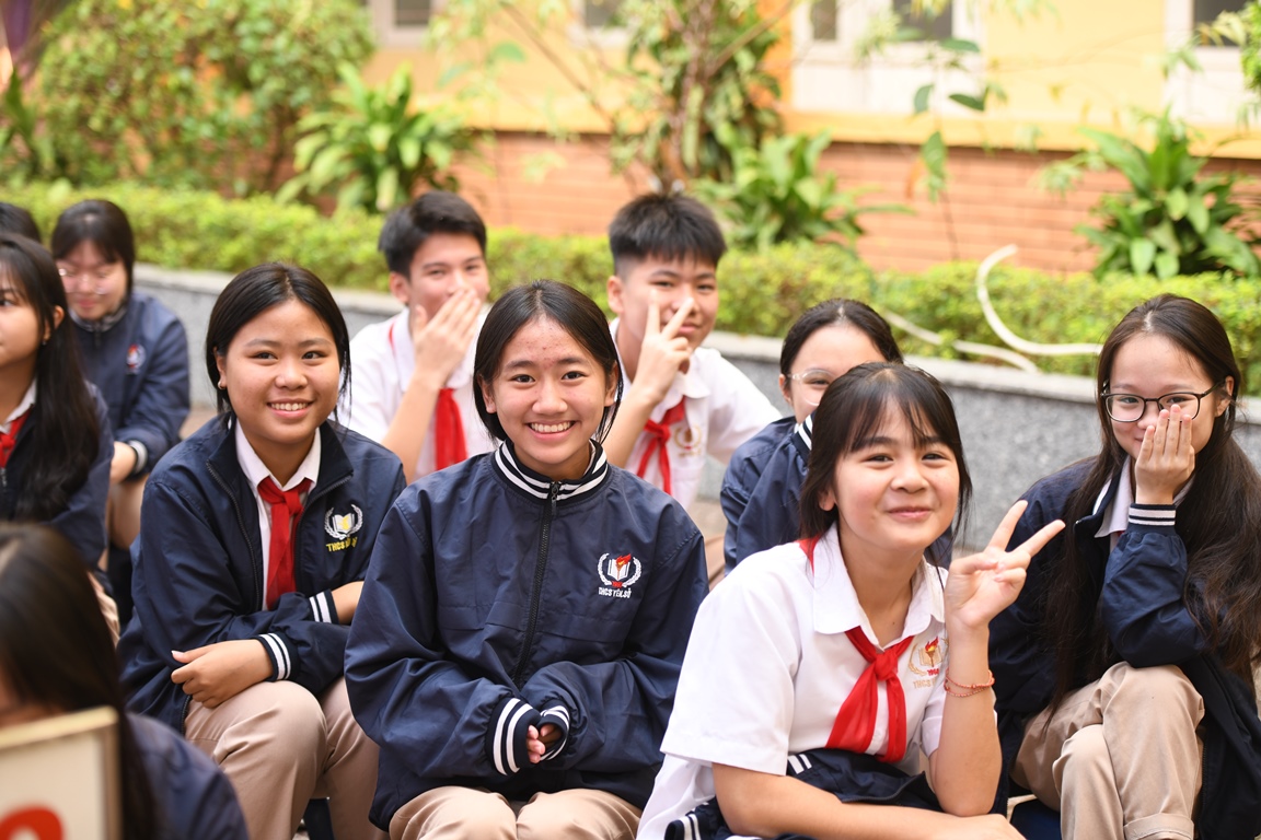 Chương trình tuyên truyền pháp luật, nhẹ nhàng, hài hước, không khô cứng vừa mang đến tiếng cười, vừa mang đến những thông tin bổ ích cho học trò.