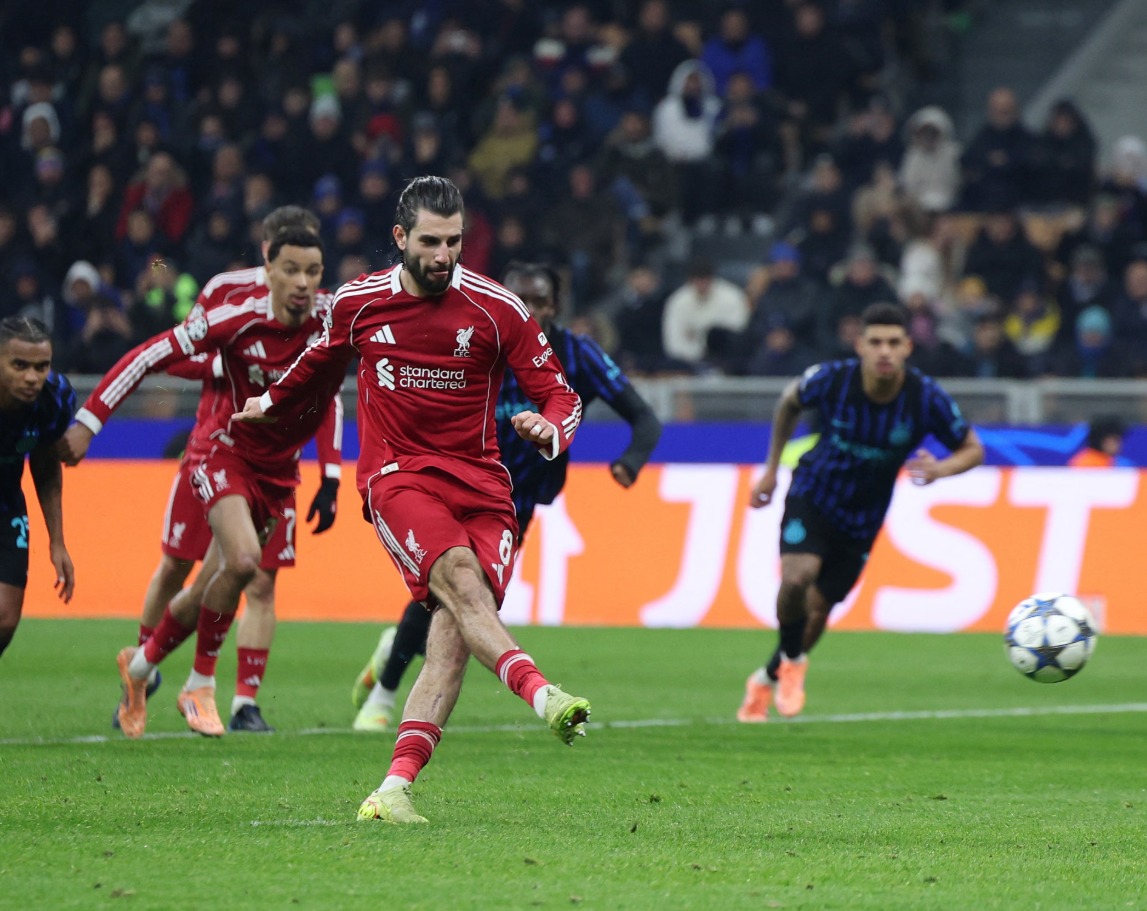 Dominik Szoboszlai ghi bàn thắng duy nhất giúp Liverpool chiến thắng Inter Milan.