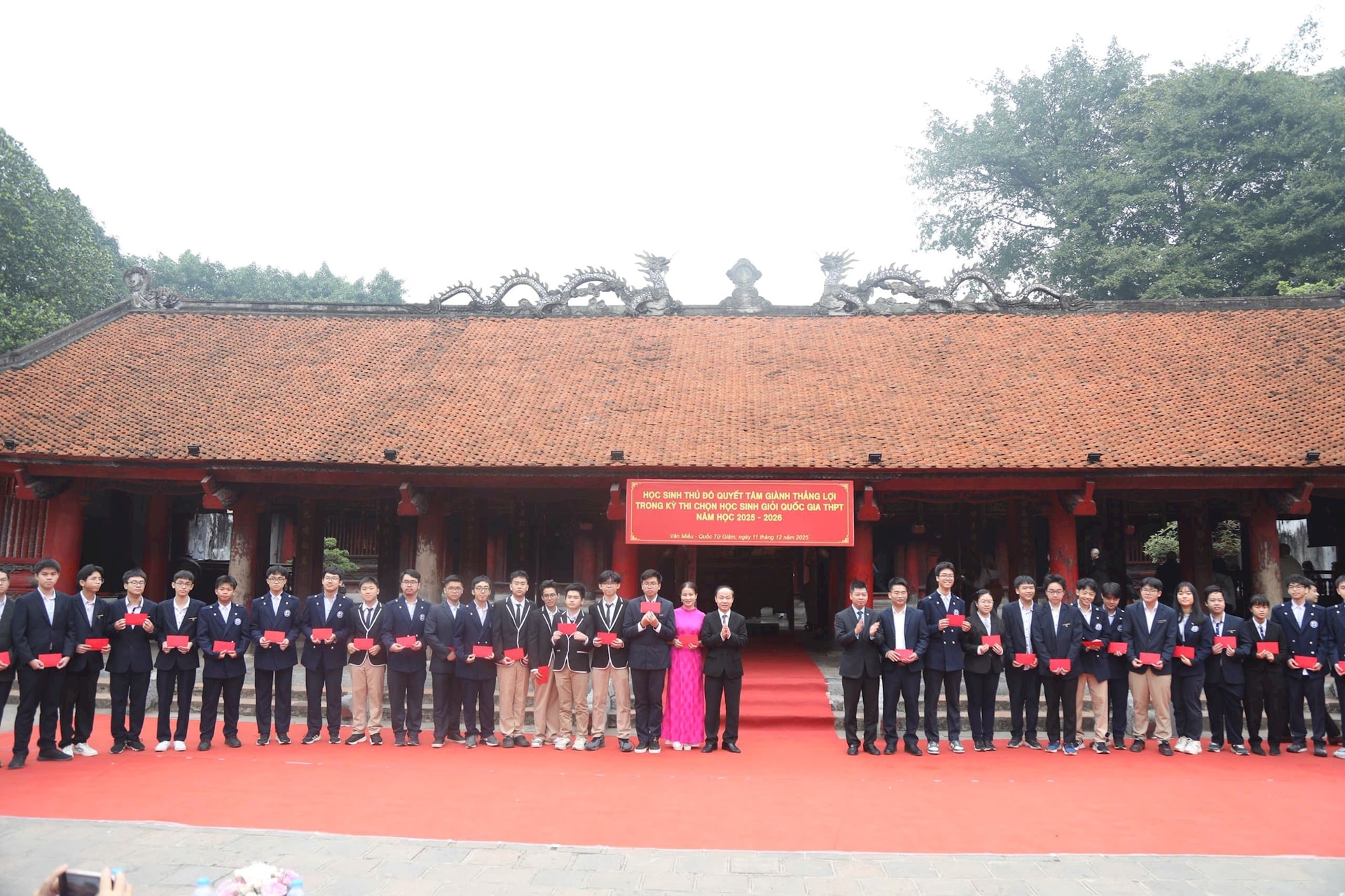 247 học sinh Hà Nội tham dự  đội tuyển học sinh giỏi dự thi quốc gia năm học 2025-2026