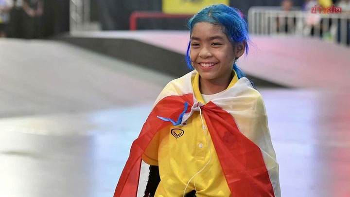 Chunkao Udomphen gi&agrave;nh HCV m&ocirc;n trượt v&aacute;n tại SEA Games 33.