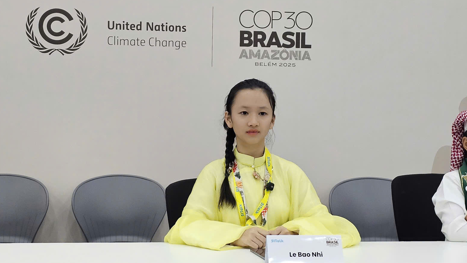 Hành trình xanh của Bảo Nhi