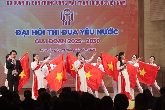 Đại hội Thi đua y&ecirc;u nước Cơ quan Ủy ban Trung ương MTTQ Việt Nam giai đoạn 2025-2030