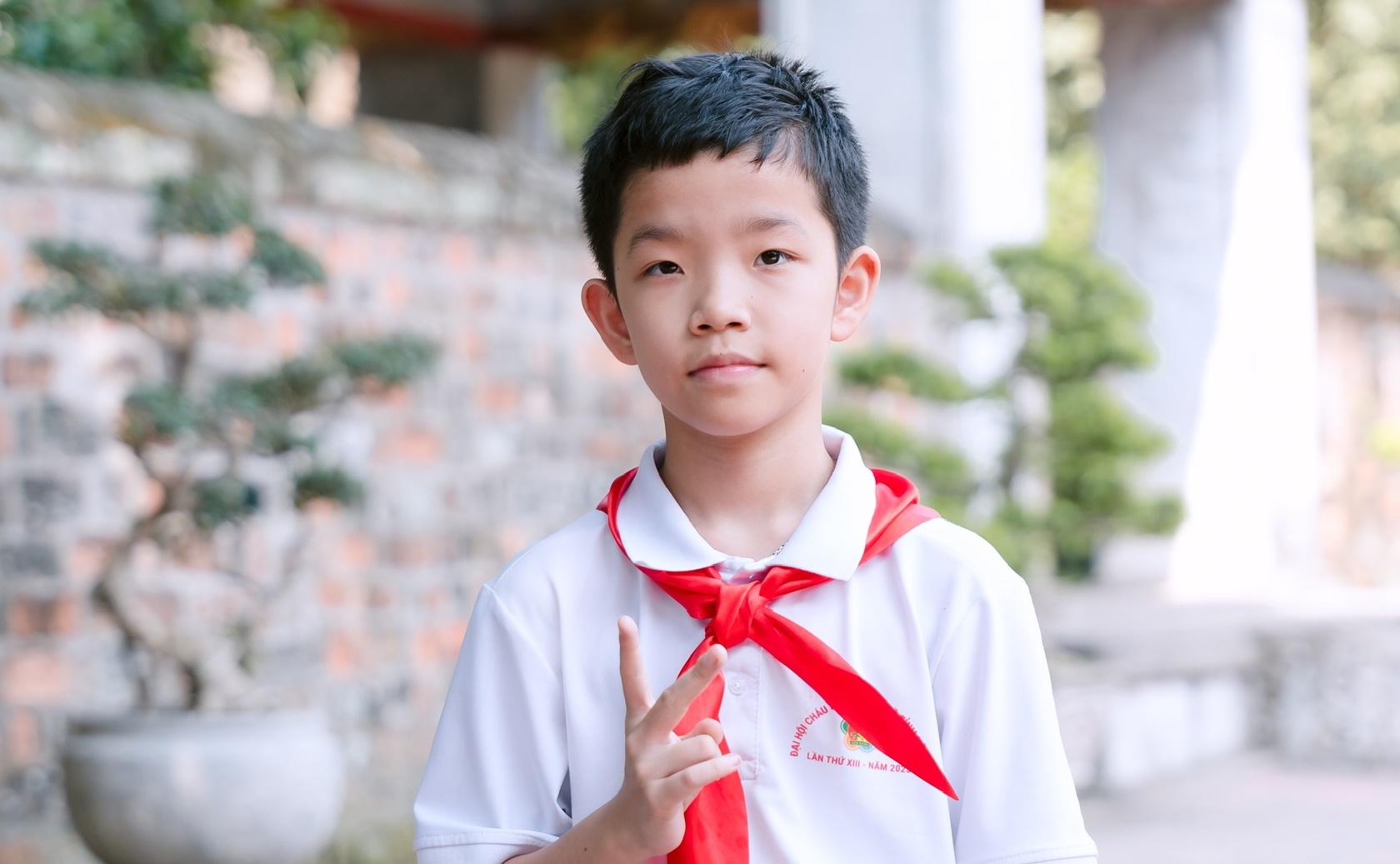 Đại biểu nhỏ tuổi dự Đại hội Thi đua yêu nước toàn quốc lần thứ XI