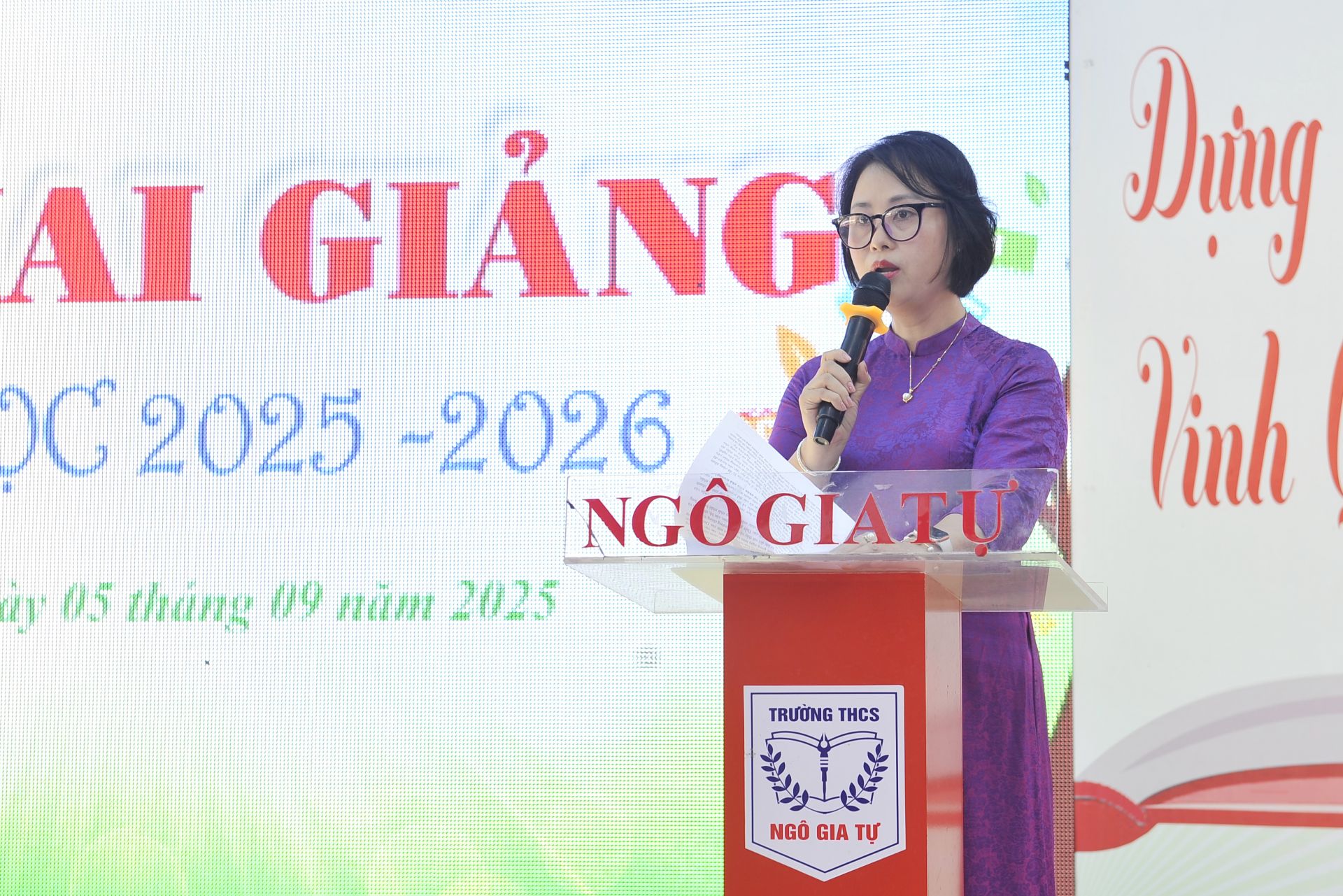 Nh&agrave; gi&aacute;o Nguyễn Thị Ngọc Th&uacute;y.