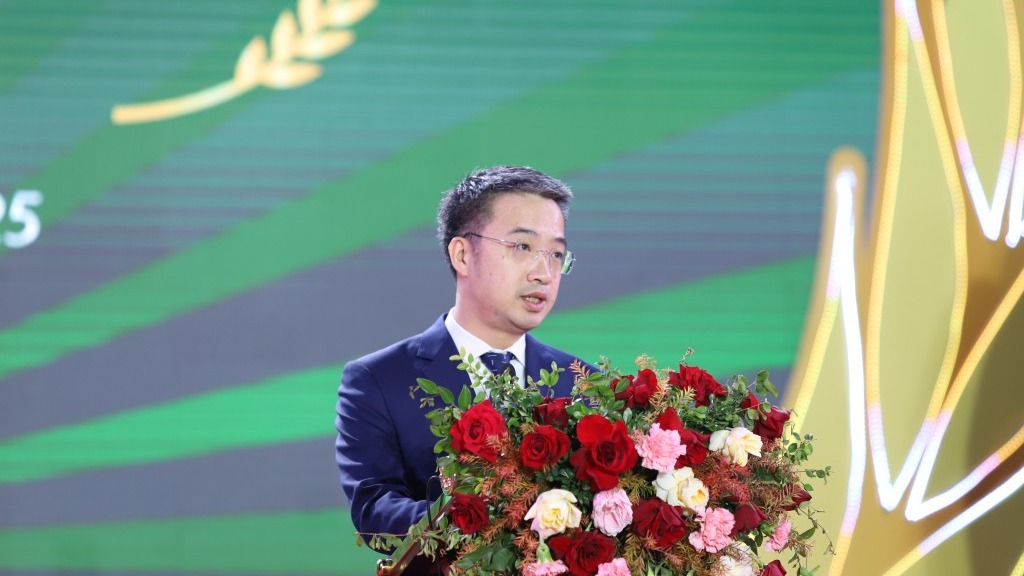 Anh Nguyễn Tường L&acirc;m ph&aacute;t biểu tại chương tr&igrave;nh.