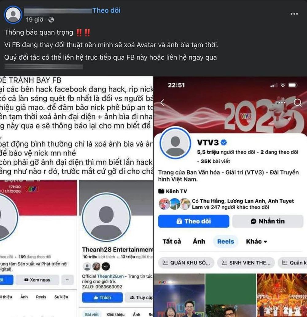 Tin đồn x&oacute;a ảnh đại diện để tr&aacute;nh bị 