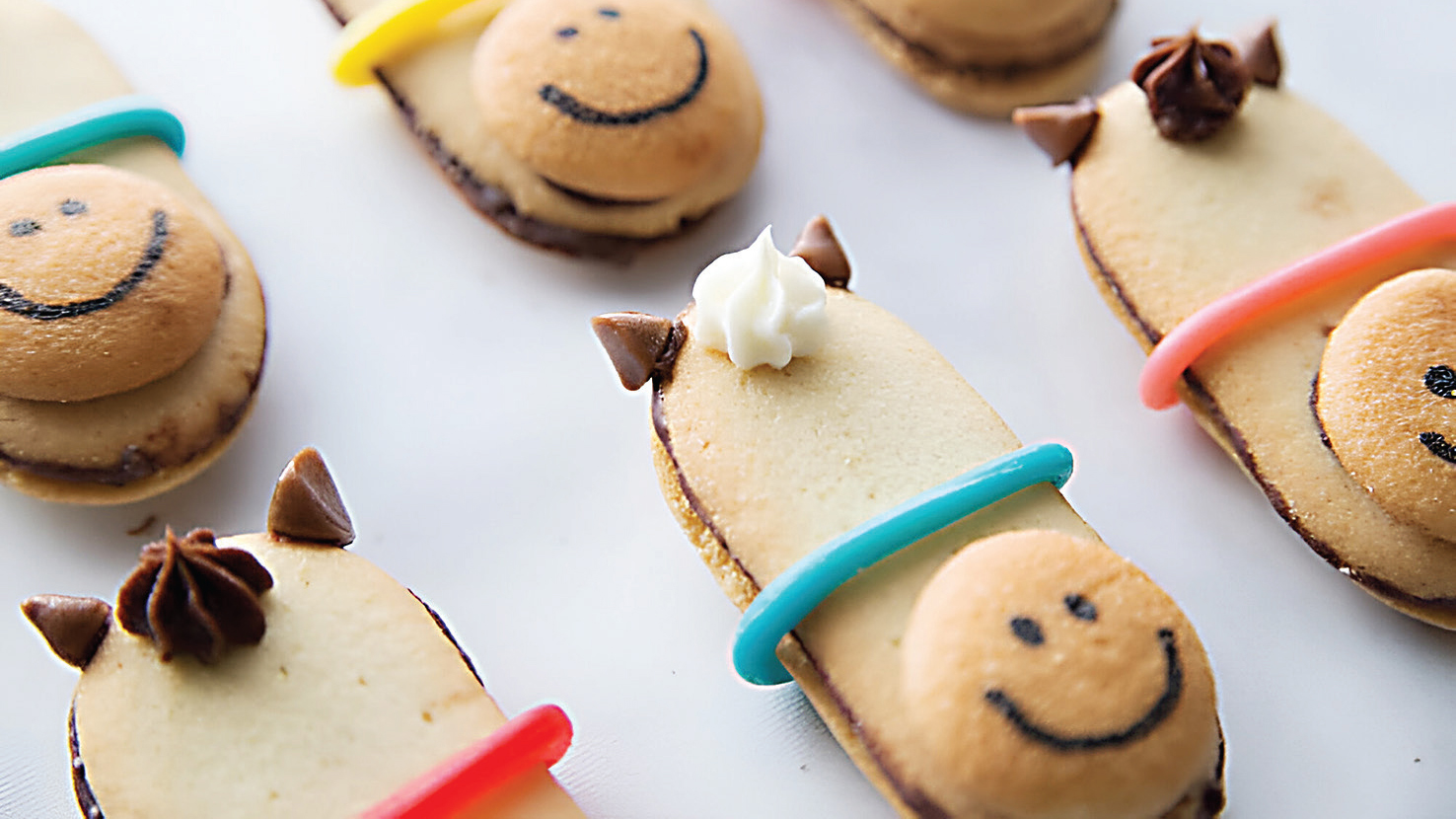 Bánh quy "mặt ngọ" cực ngộ nghĩnh