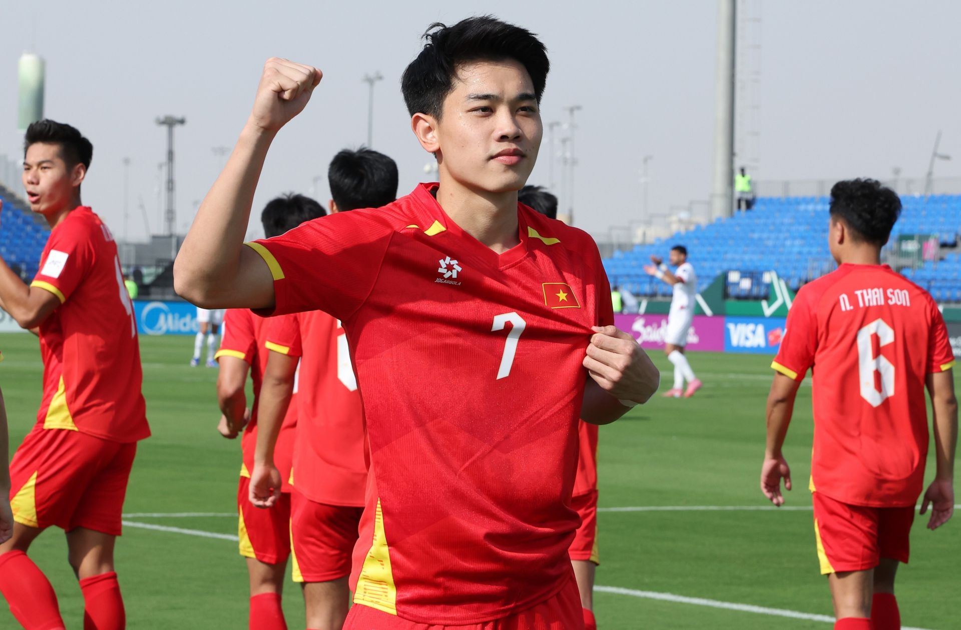 U23 Việt Nam thắng Jordan 2-0 ở trận mở màn U23 châu Á 2026