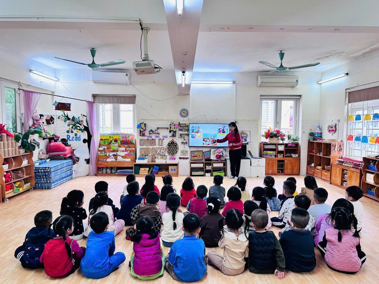 C&aacute;c nh&agrave; trường chủ động điều chỉnh thời gian học khi nhiệt độ xuống thấp.