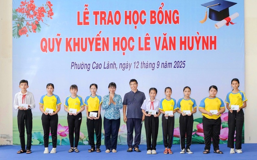 Quỹ Khuyến học L&ecirc; Văn Huỳnh được th&agrave;nh lập từ năm 2011 v&agrave; đ&atilde; duy tr&igrave; hoạt động 14 năm (2011-2025).