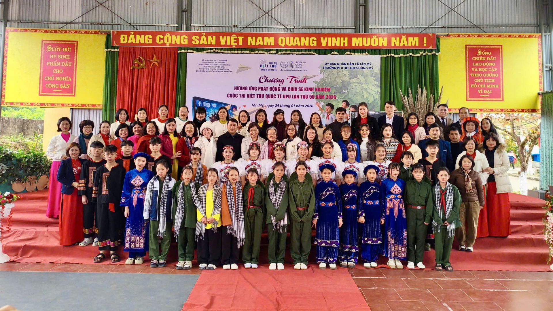 UPU "kết nối" cùng học trò Tuyên Quang