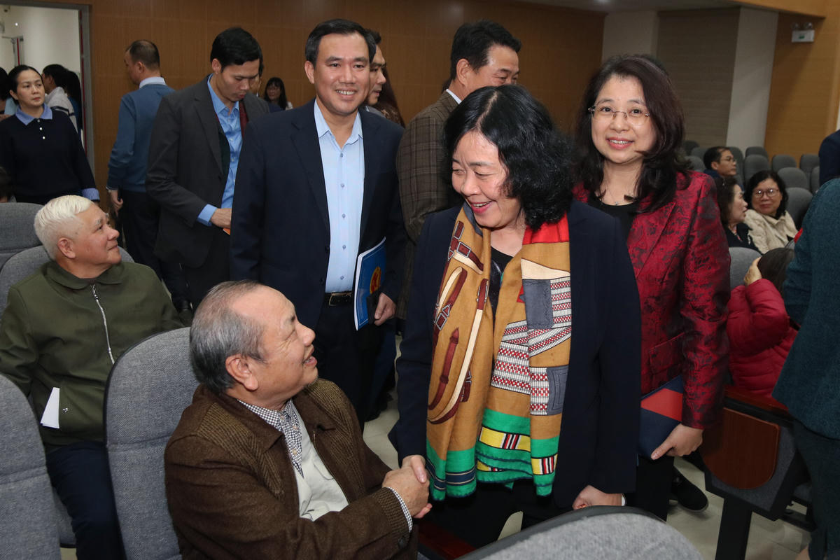 Chủ tịch Bùi Thị Minh Hoài được cử tri tín nhiệm tuyệt đối ứng cử Quốc hội khóa XVI