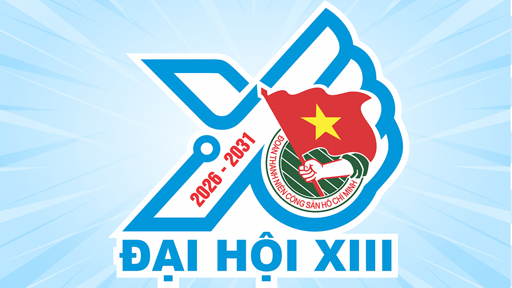 Công bố Biểu trưng chính thức của Đại hội Đoàn toàn quốc lần thứ XIII