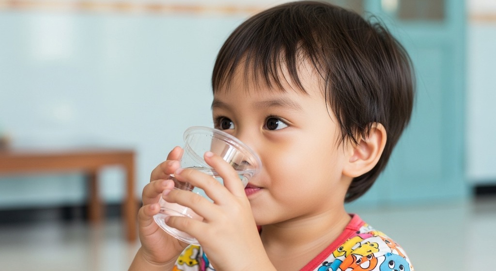 Ch&uacute;ng m&igrave;nh nhớ uống đủ nước mỗi ng&agrave;y nh&eacute;.