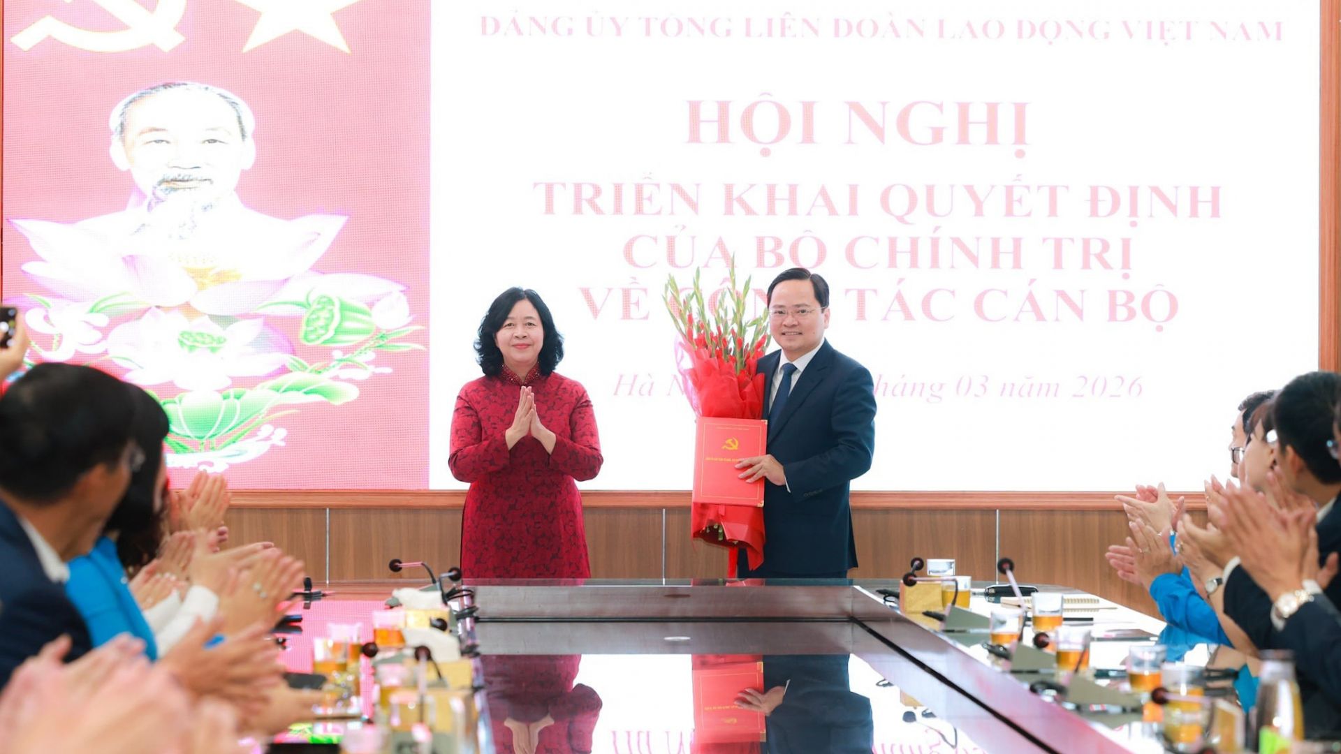 Ông Nguyễn Anh Tuấn làm Bí thư Đảng ủy Tổng Liên đoàn Lao động Việt Nam