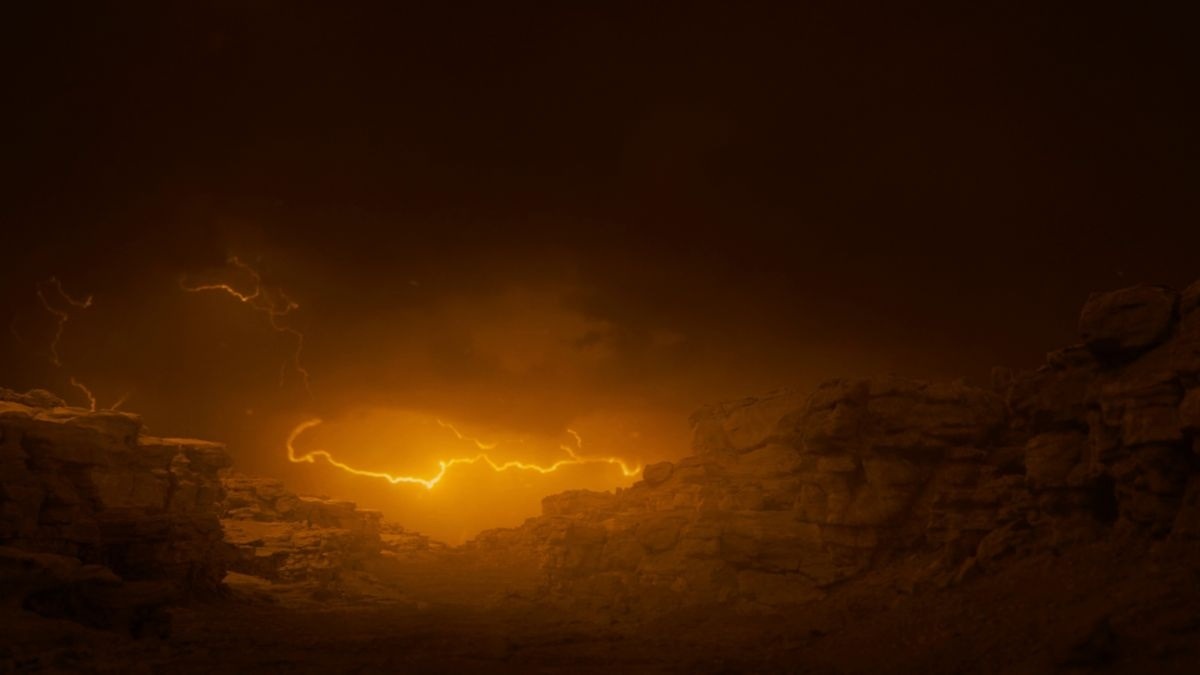 H&igrave;nh ảnh minh họa hiện tượng s&eacute;t tr&ecirc;n sao Hỏa.