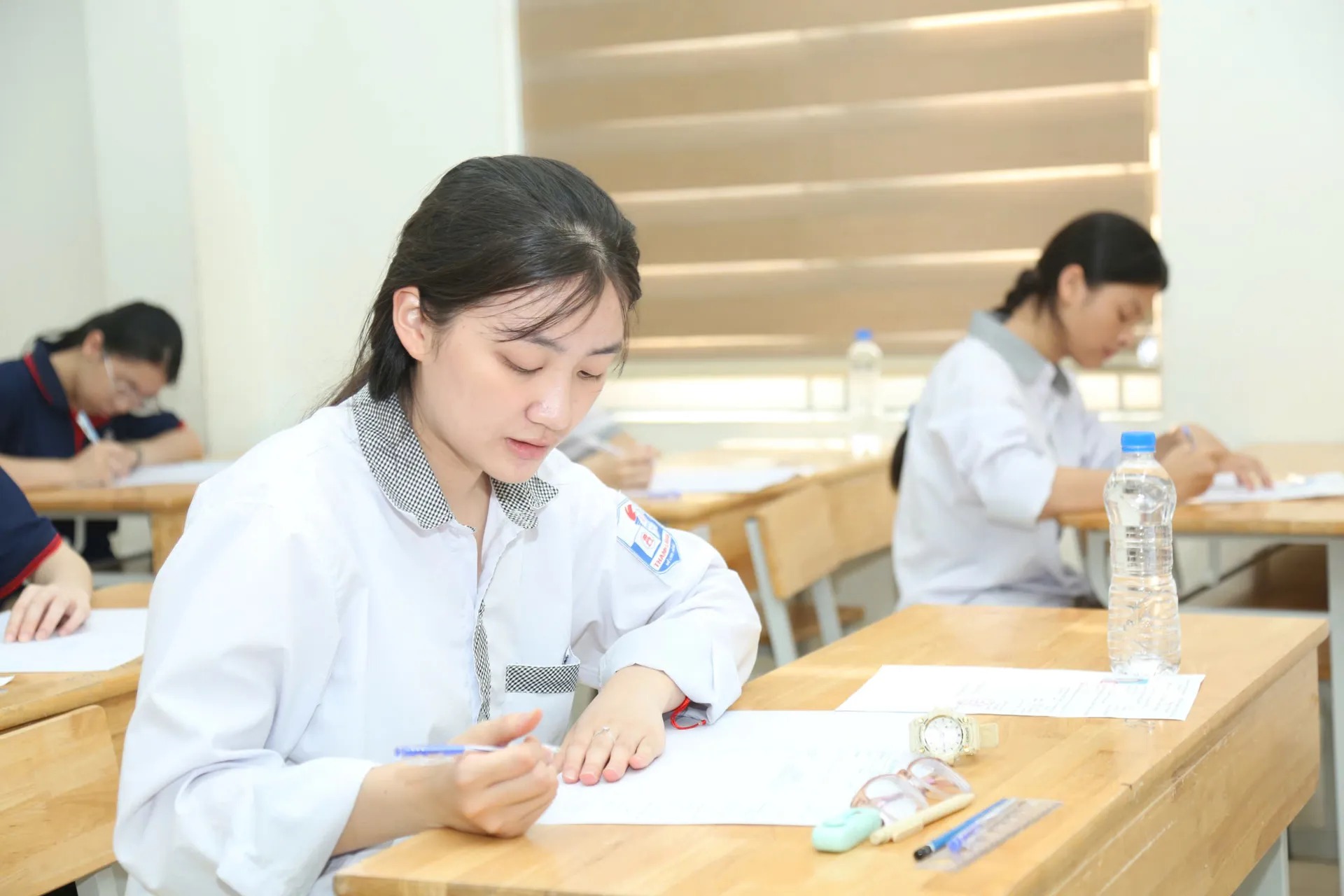 H&agrave; Nội l&agrave; một trong những địa phương c&oacute; tỷ lệ cạnh tranh v&agrave;o lớp 10 cao nhất cả nước.