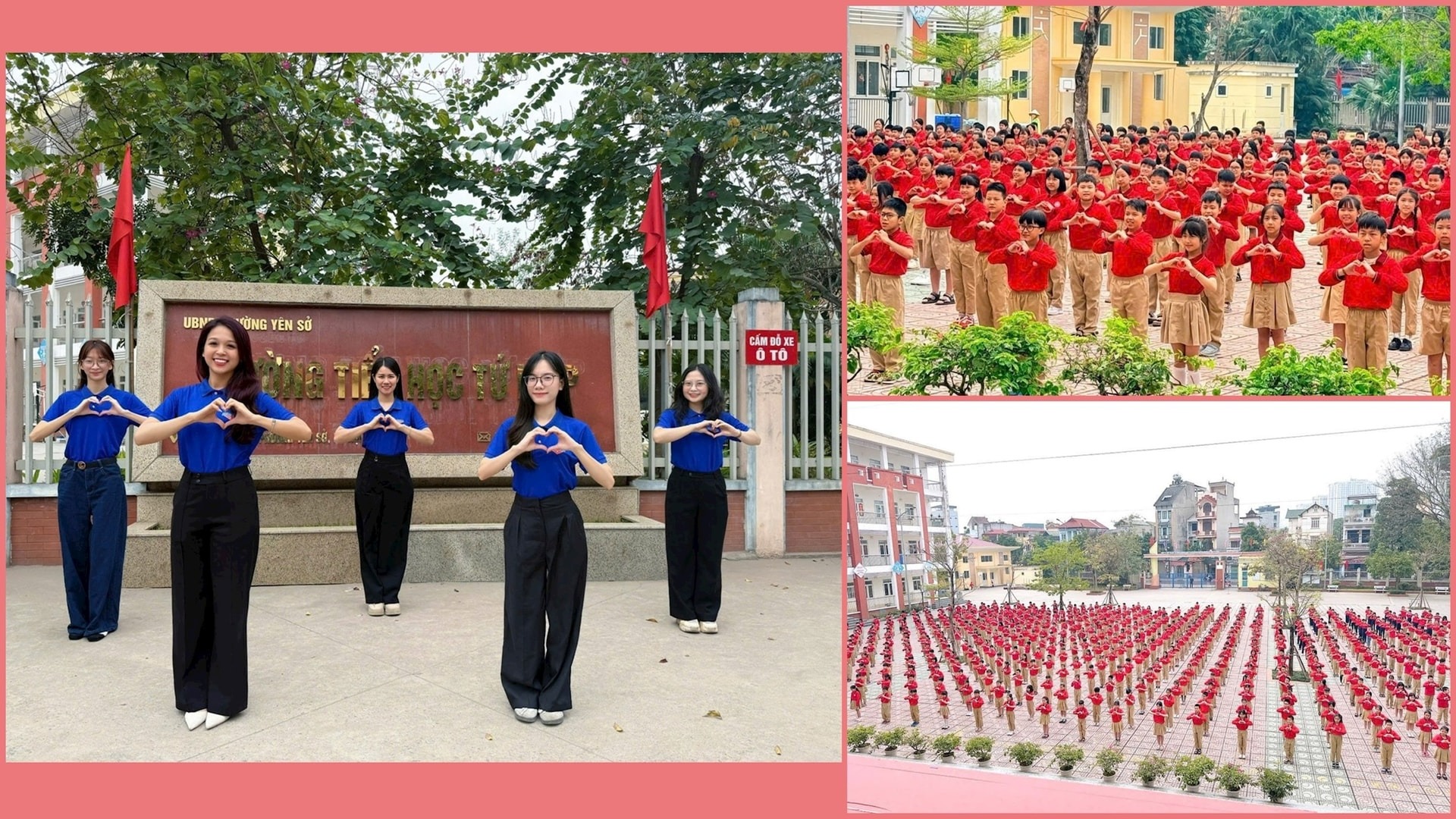 Tiết mục d&acirc;n vũ hưởng ứng Ng&agrave;y hội non s&ocirc;ng của c&ocirc; v&agrave; tr&ograve; nh&agrave; trường được đ&aacute;nh gi&aacute; cao v&agrave; được chia sẻ rộng r&atilde;i. 