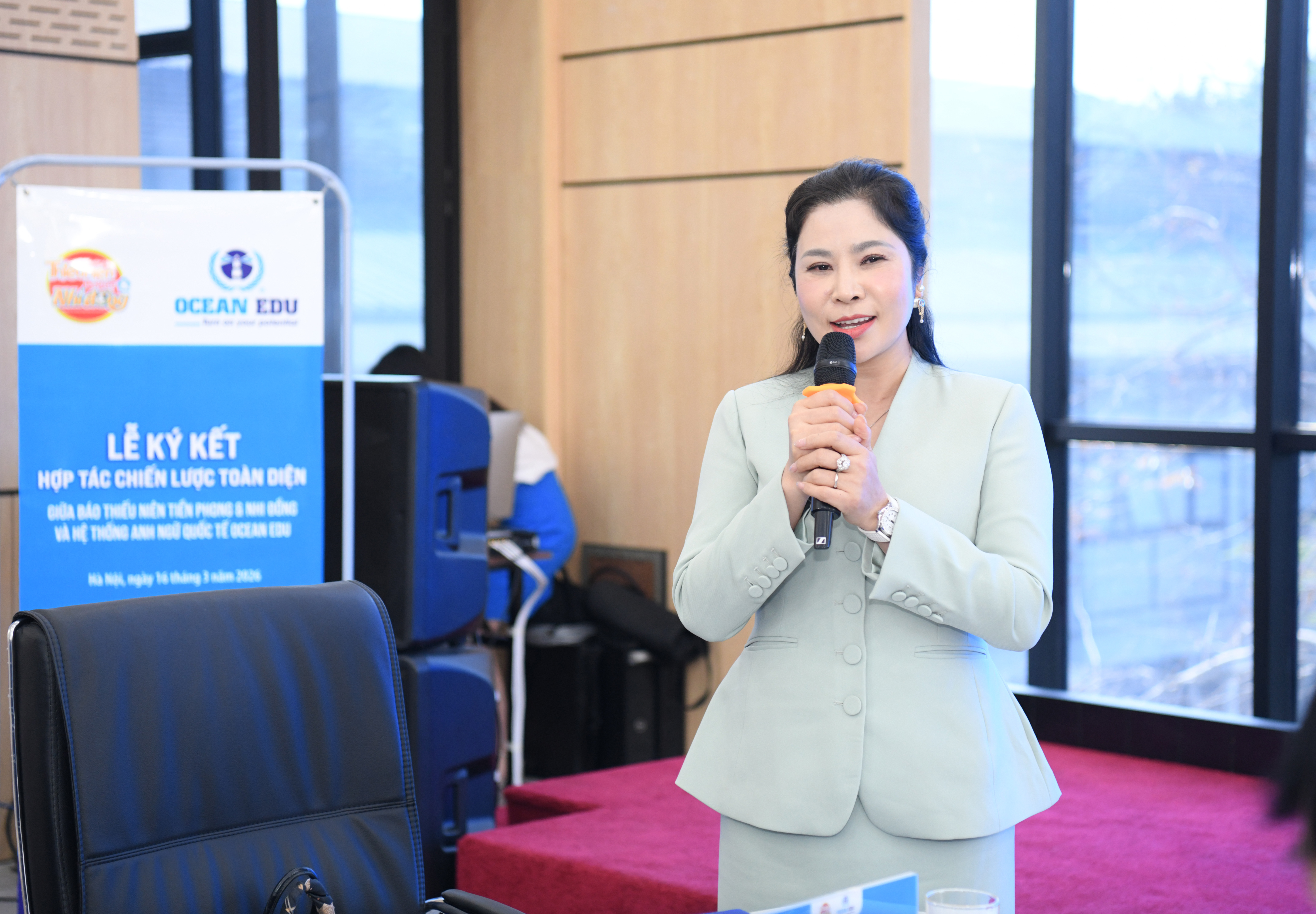 Tổng Gi&aacute;m đốc Vũ Thị Thanh Loan kỳ vọng 