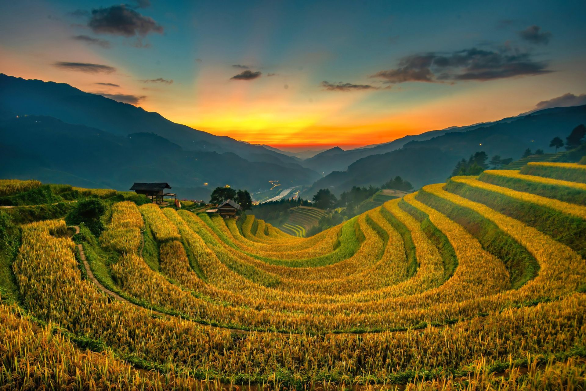 Ruộng bậc thang M&ugrave; Căng Chải.