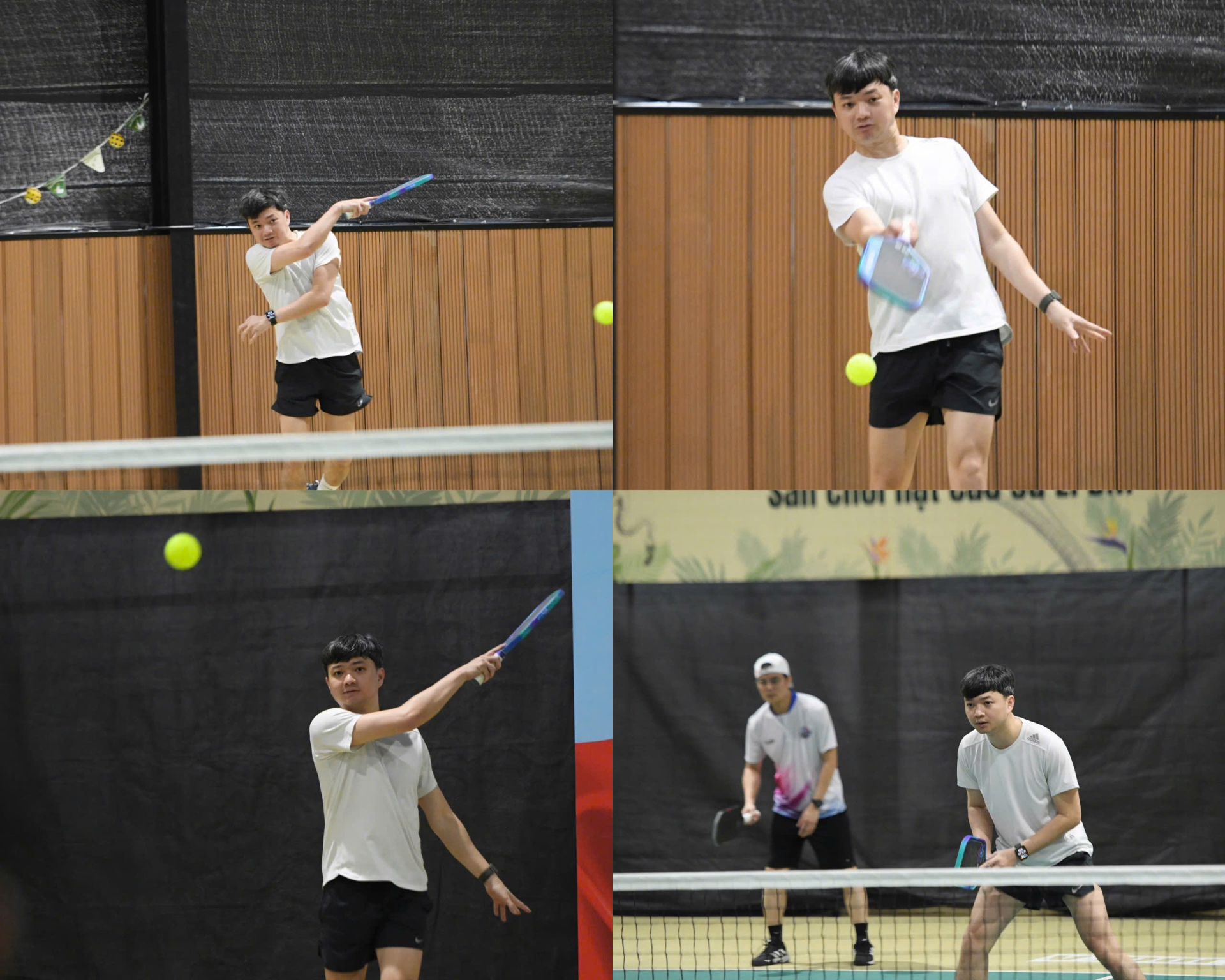 Anh Nguyễn Minh Triết thi đấu tại giải.