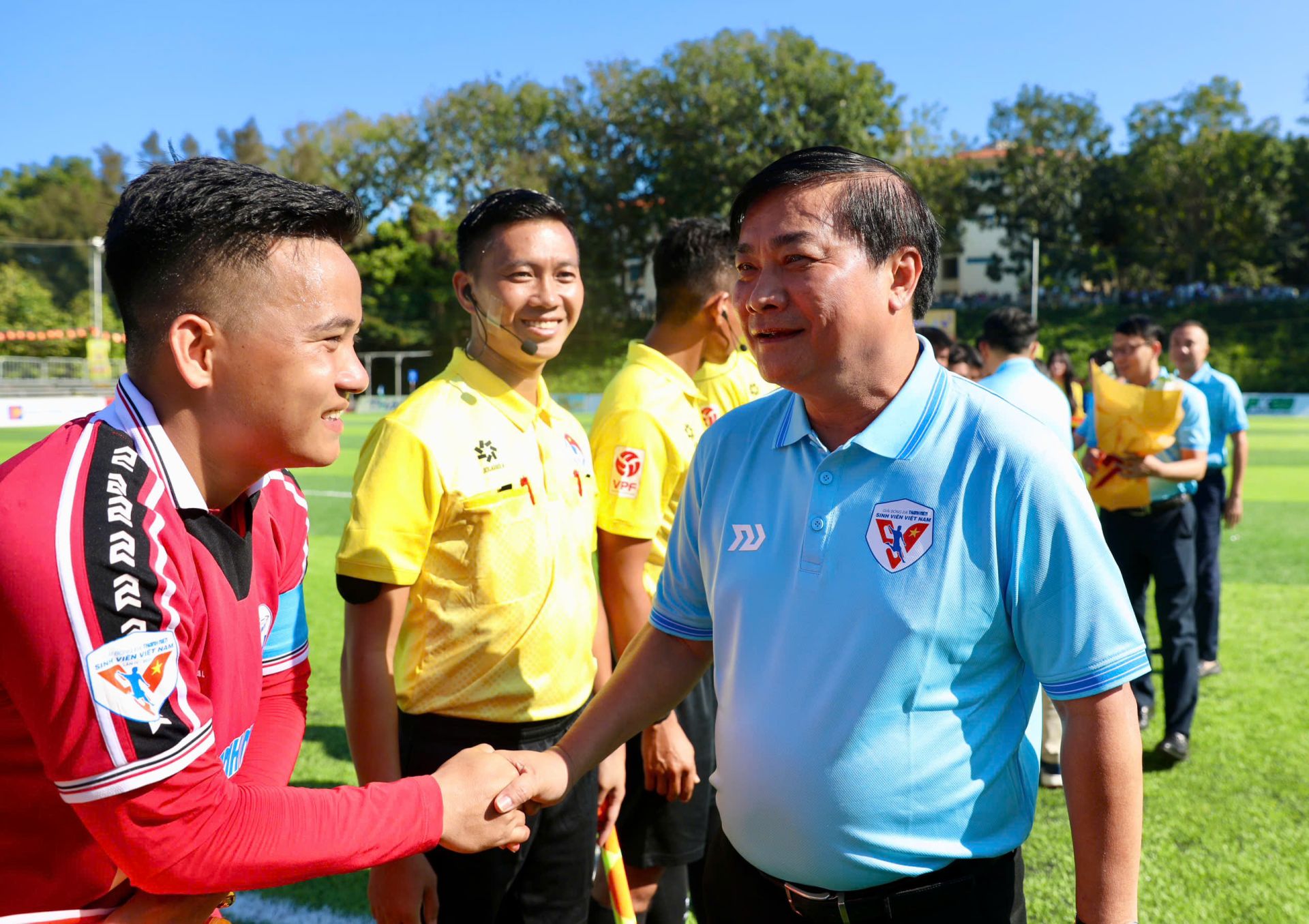 &Ocirc;ng Nguyễn Ngọc To&agrave;n -  T&ocirc;̉ng Bi&ecirc;n t&acirc;̣p b&aacute;o Thanh Ni&ecirc;n, Trưởng BTC động vi&ecirc;n c&aacute;c cầu thủ