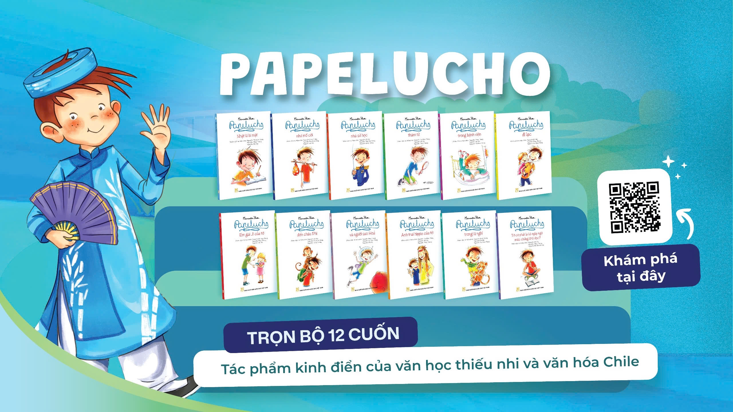 Bộ s&aacute;ch Papelucho &ndash; t&aacute;c phẩm kinh điển của văn học thiếu nhi Chile được giới thiệu tới độc giả Việt Nam