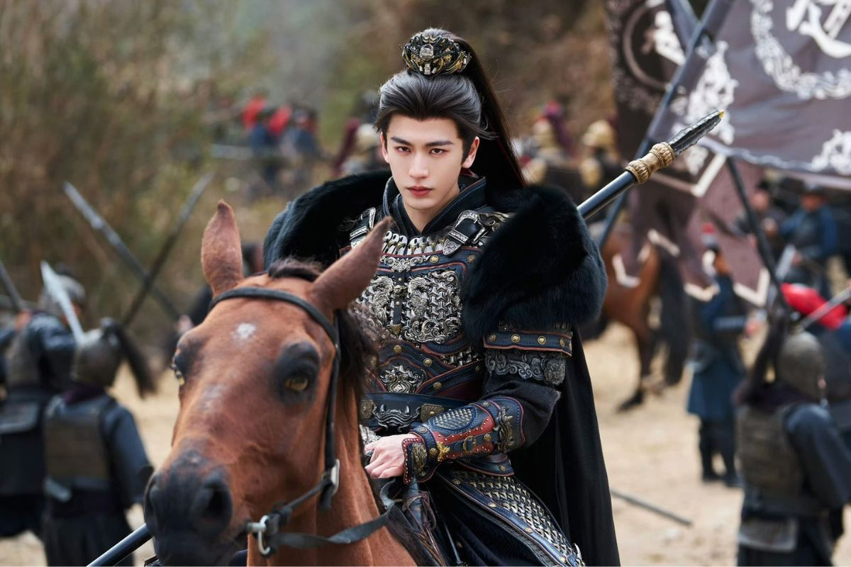 Khu&ocirc;n mặt của Trương Lăng Hách mịn kh&ocirc;ng tì v&ecirc;́t trong phim 