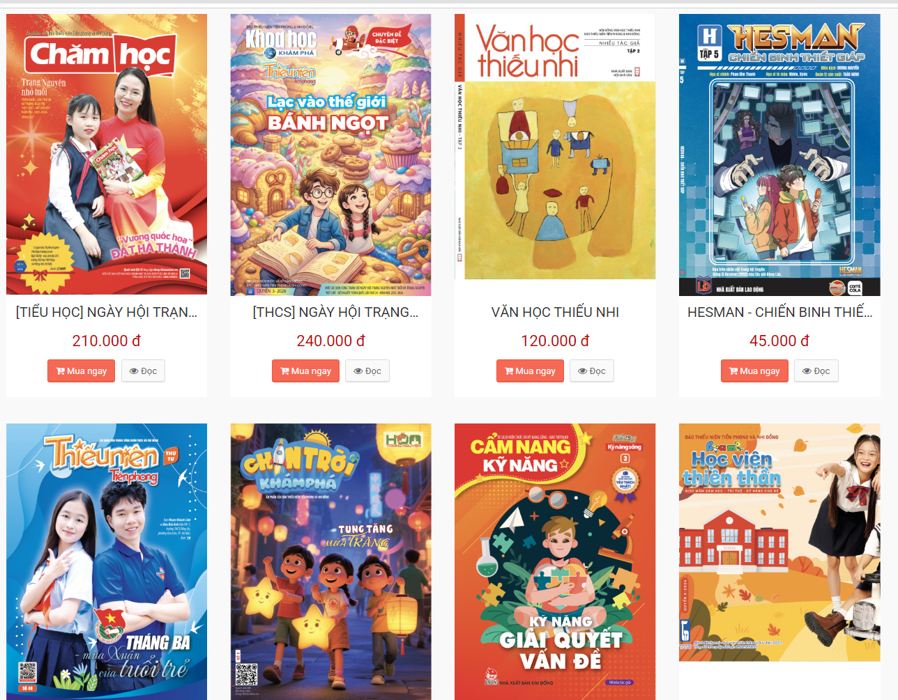 Báo Thi&ecirc;́u ni&ecirc;n Ti&ecirc;̀n phong và Nhi đ&ocirc;̀ng tri&ecirc;̉n khai xu&acirc;́t bản báo chí tr&ecirc;n kh&ocirc;ng gian s&ocirc;́.