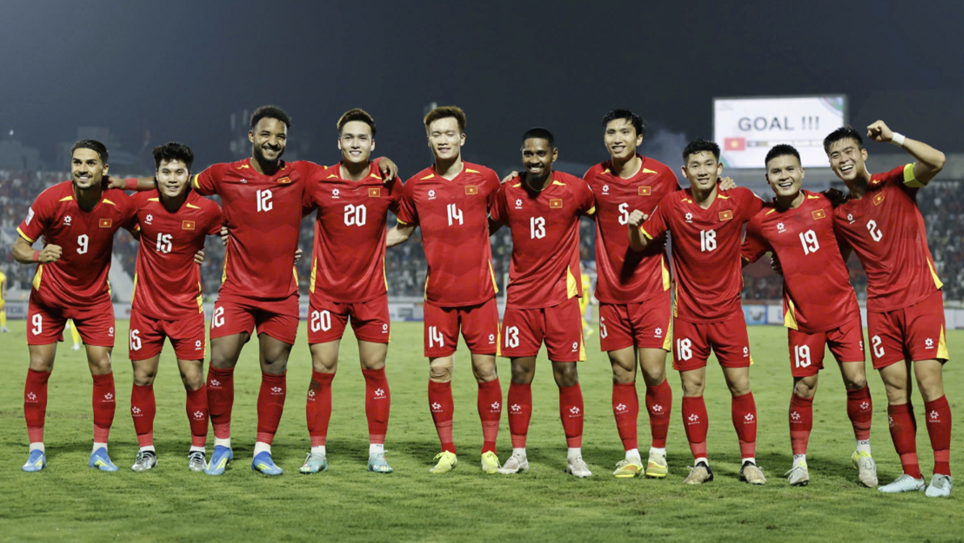 Đội tuyển Việt Nam thăng tiến mạnh nhất thế giới trên bảng xếp hạng FIFA