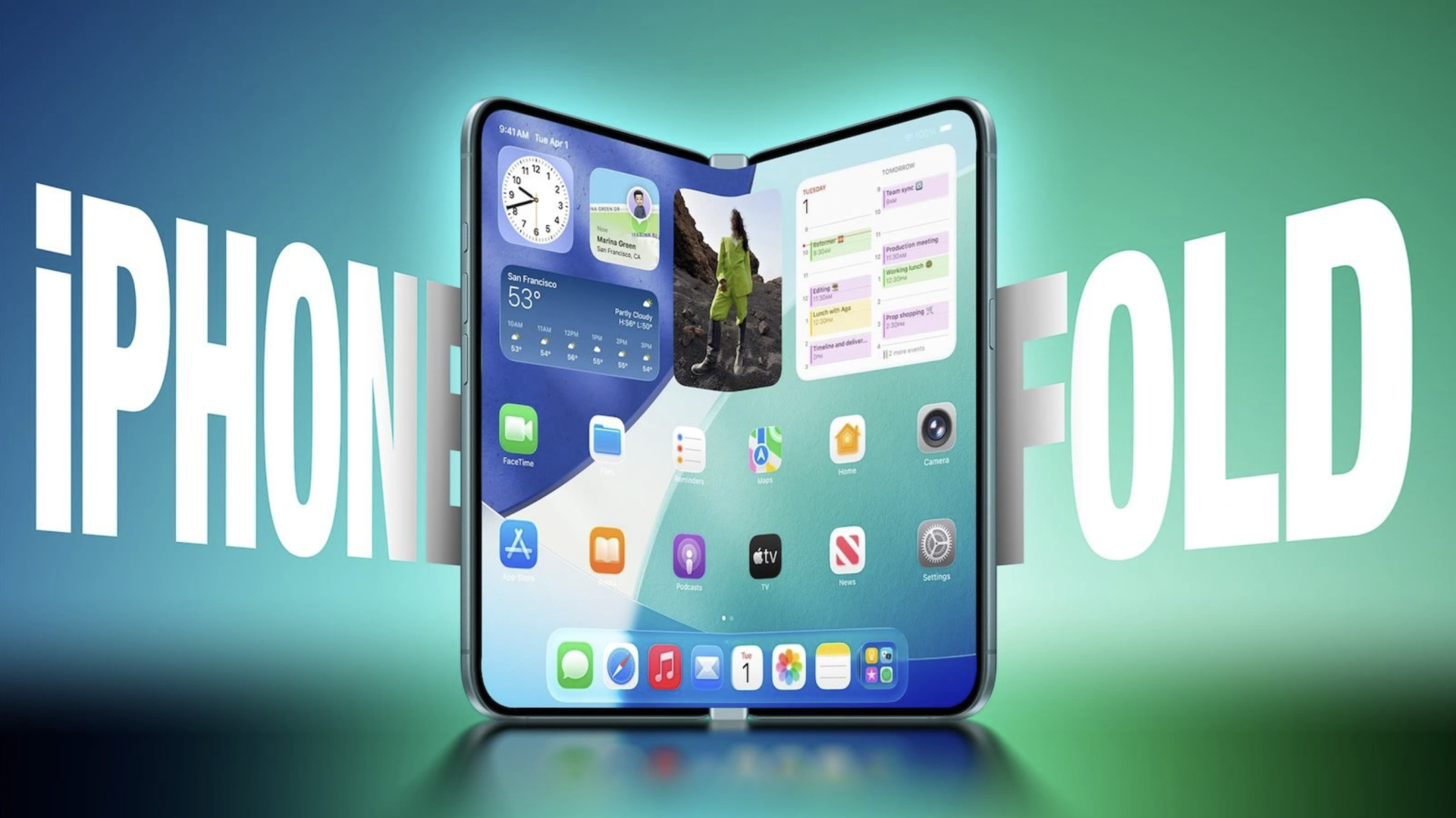 iPhone Fold được đồn đo&aacute;n sẽ sử dụng tỷ lệ khung h&igrave;nh 4:3.