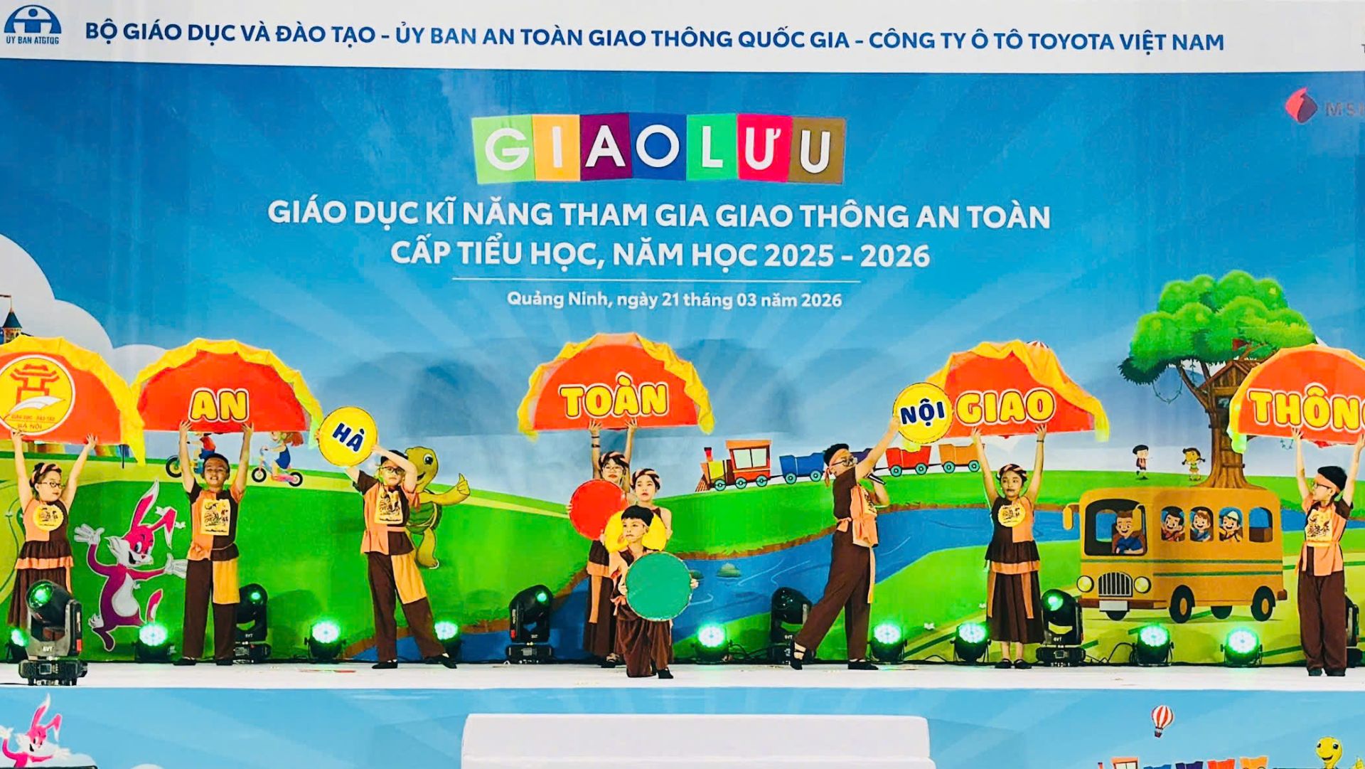 Lan tỏa thông điệp an toàn giao thông học đường