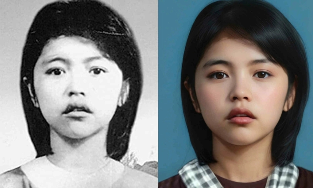 Ảnh phục dựng chị Võ Thị Sáu.