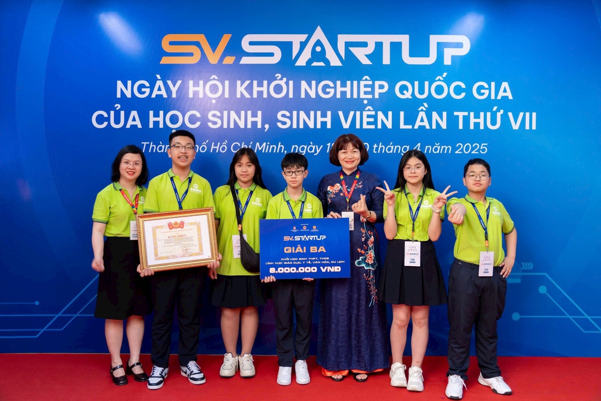 Ngày h&ocirc;̣i Khởi nghi&ecirc;̣p qu&ocirc;́c gia của học sinh, sinh vi&ecirc;n sẽ thu hút khoảng 10.000 sinh vi&ecirc;n, học sinh THCS và THPT tham dự.