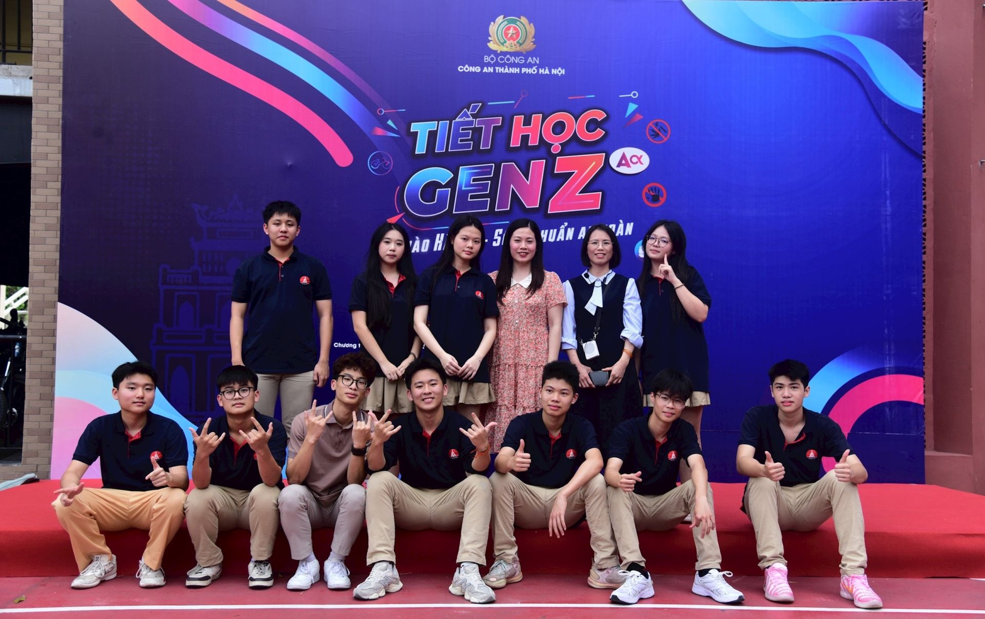 Thầy v&agrave; tr&ograve; Trường THCS - THPT Marie Curie Long Bi&ecirc;n h&aacute;o hức đ&oacute;n chờ &ldquo;Tiết học Gen Z&rdquo;. 