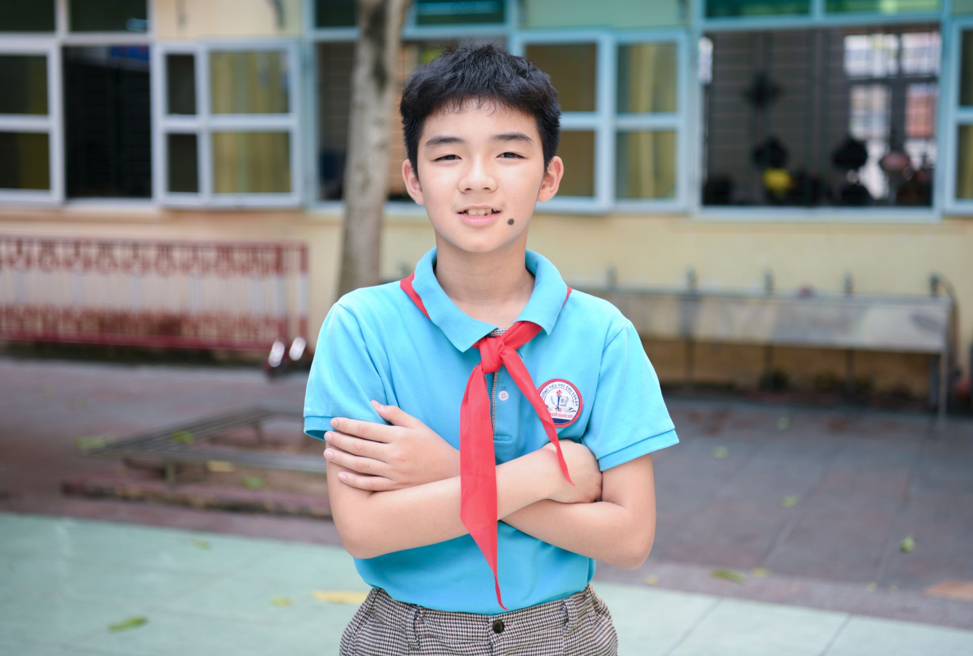 Bạn Mai Tiến Dũng, gương học sinh ti&ecirc;u biểu của trường Chu Văn An.