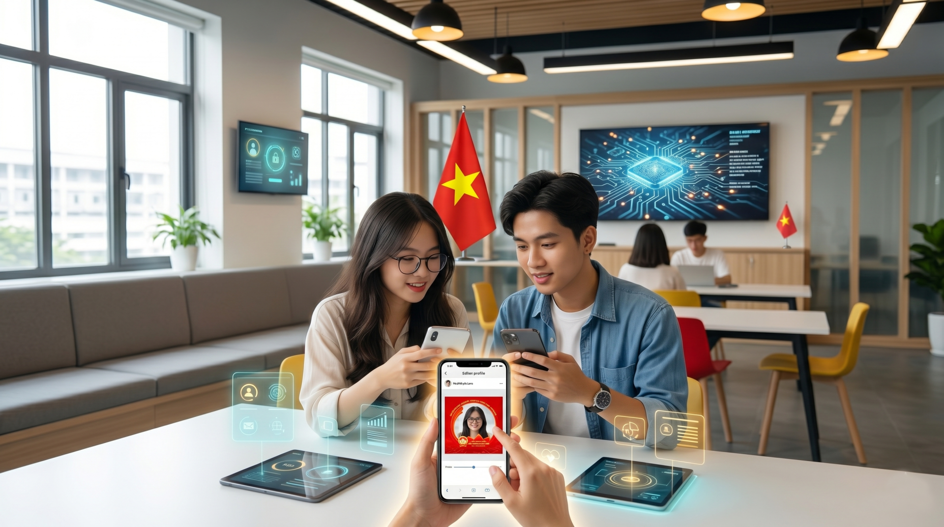 Hướng dẫn tạo avatar trực tuyến chào mừng Đại hội Mặt trận Tổ quốc Việt Nam