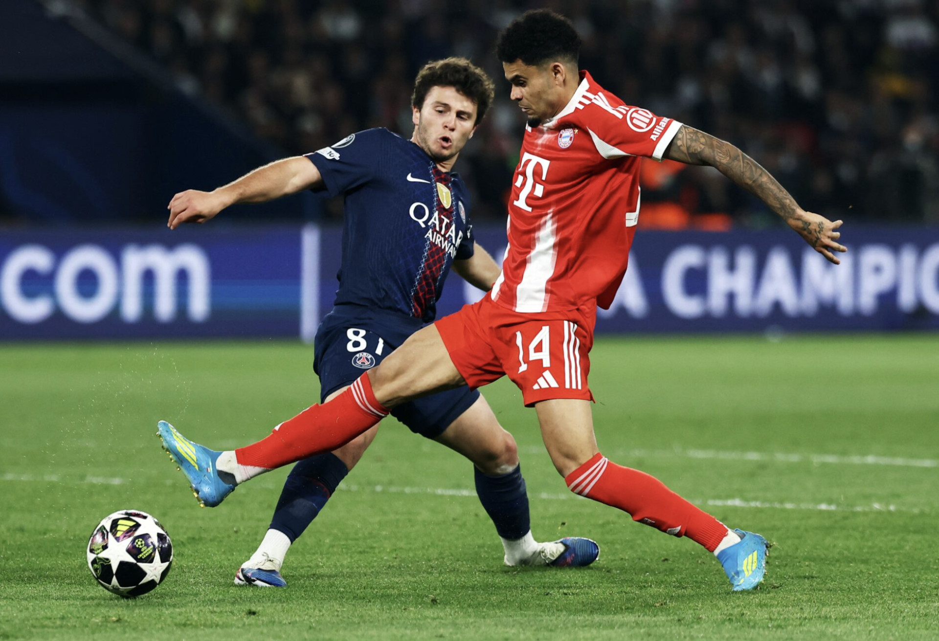 PSG và Bayern tạo cơn mưa bàn thắng tại bán kết Champions League 2025/26