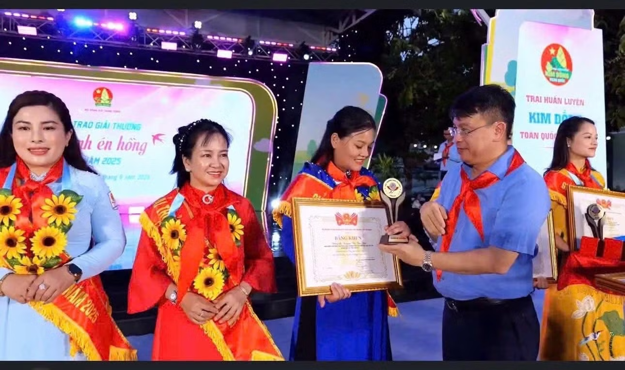 Vinh danh 45 "Cánh én hồng" lan tỏa giá trị công tác Đội và phong trào thiếu nhi